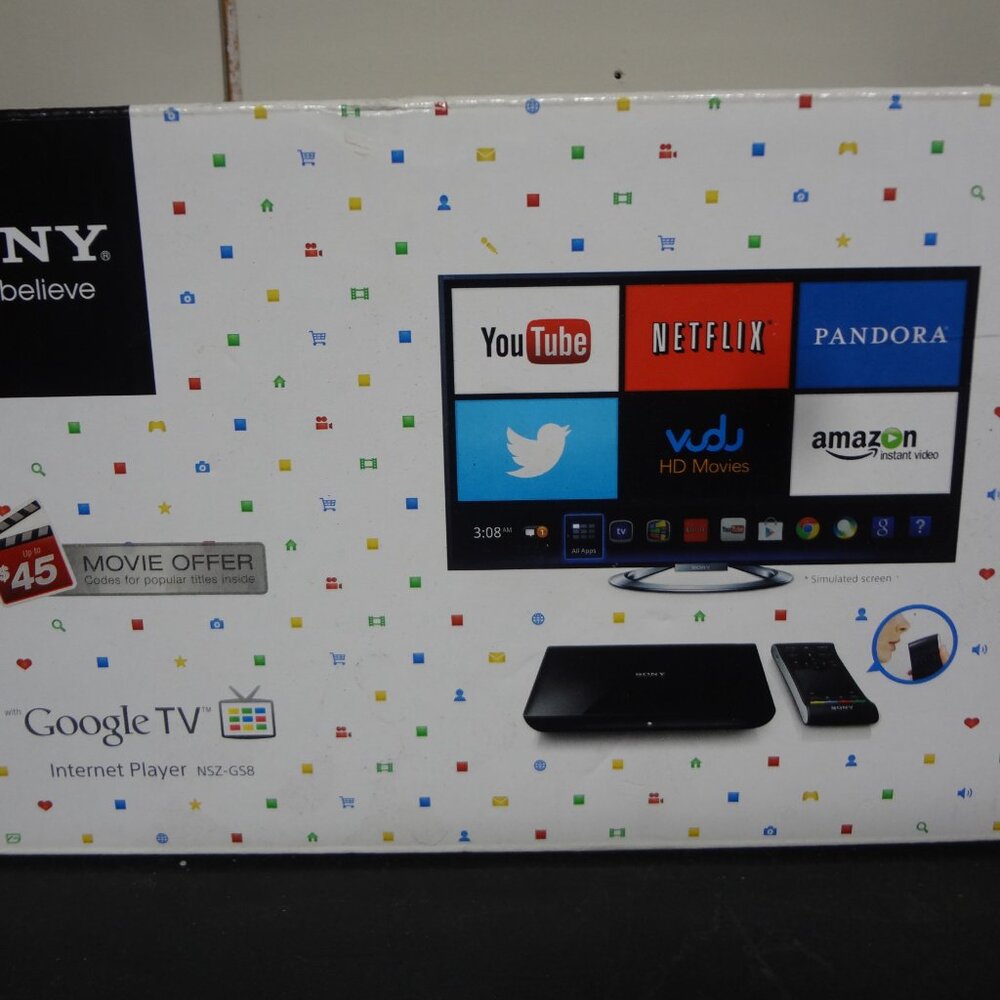 Sony Model NSZ-GS8 Google TV Internet Player with Remote - Picture 3 of 5